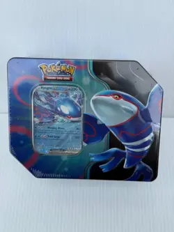 Pokemon TCG Azure Legends KYOGRE EX TIN Brand New & Sealed 2025 Surging Sparks + - Image 1