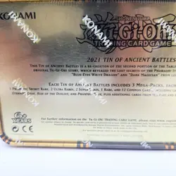 Yu-Gi-Oh! 2021 Tin Of Ancient Battles TCG Playing Card Box Sealed - Image 4