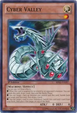 Cyber Valley - BP01-EN197 - Common - 1st Edition NM Yugioh Battle Pack: Epic Daw - Image 1