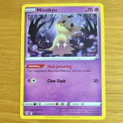 MIMIKYU 081/189 POKEMON CARD (DARKNESS ABLAZE SET) - Image 2