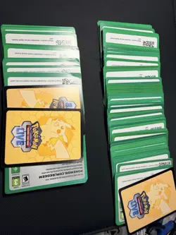 150 UNREDEEMED Ascended heroes Pokemon Live Online Code Cards - Image 2