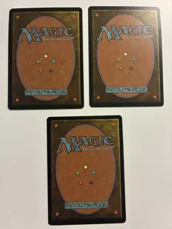 MTG Magic the Gathering Ancient Tomb Tempest Land Card X3 Nice LP+ - Image 4