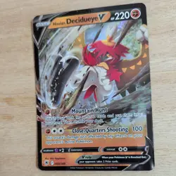 HISUIAN DECIDUEYE V 083/189 POKEMON CARD (ASTRIAL RADIANCE SET) HALF ART HOLO - Image 4