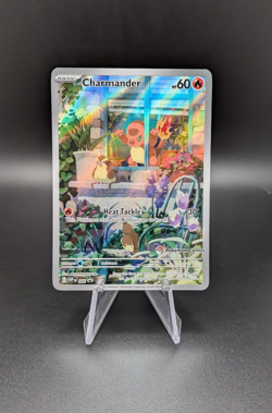 Pokemon Center Stamped Charmander Obsidian Flames ETB Promo Card 044 TCG - Image 1