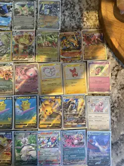 Pokemon TCG 40 Card Lot Pikachu Charizard Blastoise V EX GX Celebrations - Image 2