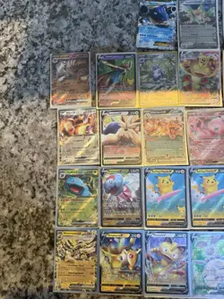 Pokemon TCG 40 Card Lot Pikachu Charizard Blastoise V EX GX Celebrations - Image 3