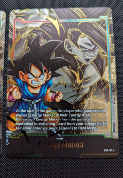 x2 Goku SSJ3/4 Dragon Ball Super Fusion World Energy Marker Card Gold E03-02/05 - Image 4