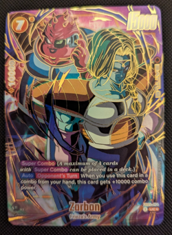 Zarbon FB05-074 1st Anniversary Promo Alt Art Dragon Ball Card Fusion World Eng - Image 1
