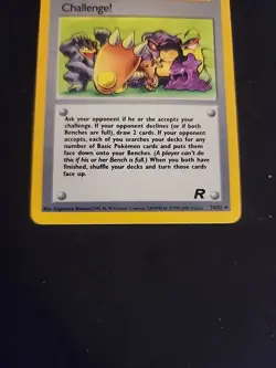 CHALLENGE! - 74/82 - Team Rocket - Pokemon Card - LP - Image 2