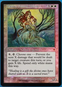 Atalya, Samite Master FOIL Invasion PLD White Rare CARD (511221) ABUGames - Image 1