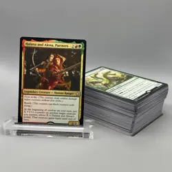 Halana and Alena, Partners - Power Attack Commander Deck (Red/Green) - MTG - Image 1