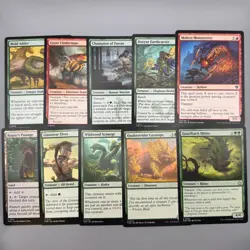 Halana and Alena, Partners - Power Attack Commander Deck (Red/Green) - MTG - Image 4