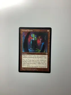 Cursed Totem 1996 Mirage MTG - Image 1