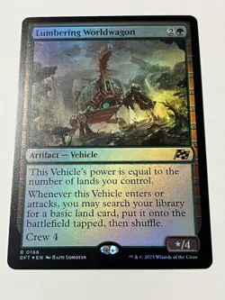 Lumbering Worldwagon Aetherdrift Foil - Image 1