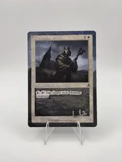 Hand Painted Avacynian Priest- MTG Custom Altered Magic The Gathering - Image 1