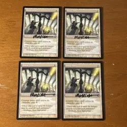 4x Playset Artist Signed Martina Pilcerova Mana Tithe Planar Chaos MTG Mint - Image 1