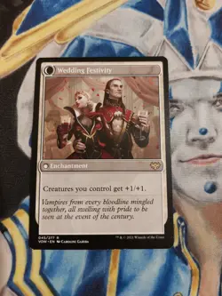 Wedding Announcement MTG Innistrad: Crimson Vow Rare Enchantment Slightly Played - Image 3