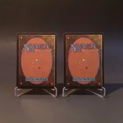 (2) Magic: The Gathering Tundra Wolves MTG Core Set 4th Edition Vintage 1995 MP - Image 2