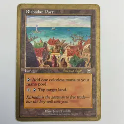 Rishadan Port - Tom van de Logt - 2000 Heavily Played MTG Magic - Image 1