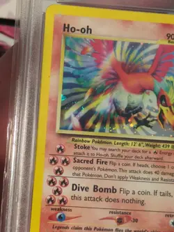 Pokemon Neo Revelation Ho-oh Holo 7/64 PSA 3 Swirl 2001 WOTC - Image 3