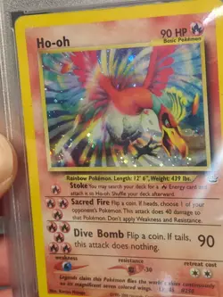 Pokemon Neo Revelation Ho-oh Holo 7/64 PSA 3 Swirl 2001 WOTC - Image 4