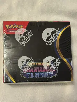 2025 Pokemon Mega Evolution: Phantasmal Flames SEALED Booster Box IN HAND - Image 1