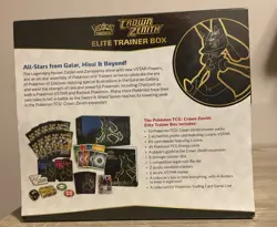 Pokemon TCG: Crown Zenith ETB Elite Trainer Box SEALED 820650851476 - Image 3
