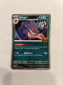Gengar Trick or Trade Cosmos Holo Rare 057/091 EN NM - Image 1