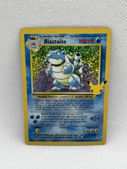 Pokemon TCG Blastoise Celebrations: Classic Collection 2/102 Holo Holo Rare NM - Image 1