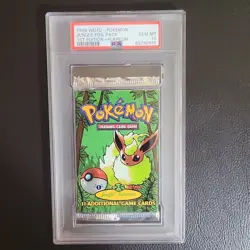 Pokemon 1999 Jungle 1st Edition Booster Pack Flareon PSA 10 Sealed - Image 1