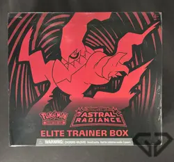 Astral Radiance ETB Elite Trainer Box Sealed - 8 Packs Pokemon Sword & Shield 820650850394 - Image 1