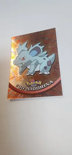 2000 Topps Chrome Pokemon Series 1 #30 Nidorina - Image 1