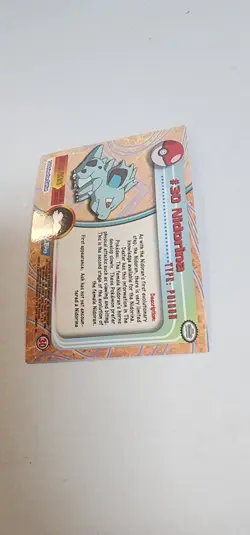 2000 Topps Chrome Pokemon Series 1 #30 Nidorina - Image 3