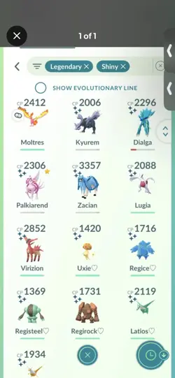 Pokemon Go Legendary Shiny moltres SOLD - Image 1