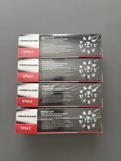 Lot of 4 Pokemon Sam's Club Prismatic Evolutions Surprise Box & Booster Bundle - Image 3