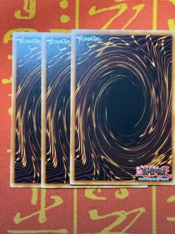 YUGIOH VAMPIRE'S DOMAIN SECRET RARE 1ST NM DASA-EN009 x3 PLAYSET - Image 2