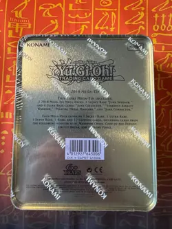 YUGIOH! YUSEI FUDO MEGA TIN 2018 SEALED - 3 MEGA PACKS BOOSTERS AND PROMOS MP18 - Image 2