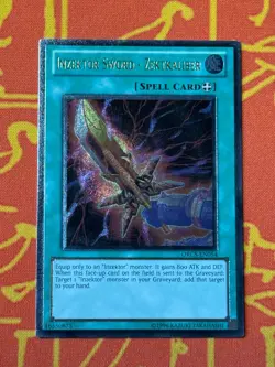 YUGIOH INZEKTOR SWORD ZEKTKALIBER ULTIMATE RARE NEAR MINT ORCS-EN054 - Image 1