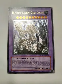 Ultimate Ancient Gear Golem LODT-EN043 Ultimate Rare Yu-Gi-Oh - Image 1
