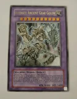 Ultimate Ancient Gear Golem LODT-EN043 Ultimate Rare Yu-Gi-Oh - Image 2