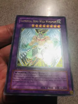 Yugioh NM 1st Ed Elemental Hero Wild Wingman - Ultimate Rare - EN035 - Image 3