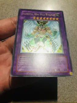 Yugioh NM 1st Ed Elemental Hero Wild Wingman - Ultimate Rare - EN035 - Image 5