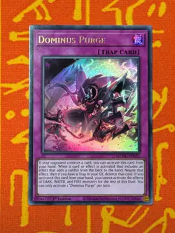 YUGIOH DOMINUS PURGE ULTRA RARE NM MZMU-EN125 - Image 1