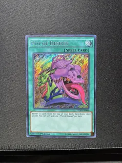YuGiOh Pot of Desires Secret Rare 1st Edition TDIL-EN066 - Image 4
