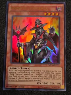 Yu-Gi-Oh! Vampire Sorcerer MP14-EN151 1st Edition Ultra Rare NM - Image 1