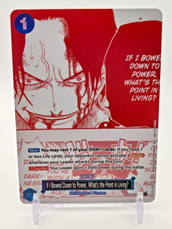 If I Bowed Down to Power, What'... OP13-057 R Alt 3rd Anni ENGLISH NM One Piece - Image 1