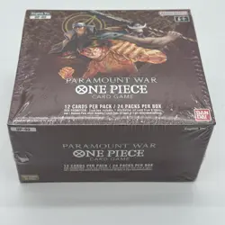 One Piece EN OP-02 Paramount War Booster Box Sealed - Image 1