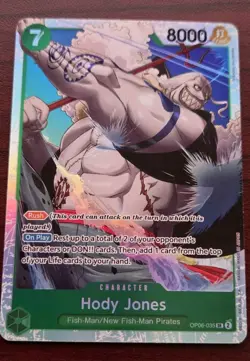 HODY JONES - One Piece OP06-035 - SR Super Rare - Wings of the Captain - Image 1