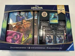 Disney Lorcana First Chapter Collector Set w/Promo Bundle Box New Sealed IN HAND - Image 1