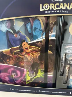 Disney Lorcana First Chapter Collector Set w/Promo Bundle Box New Sealed IN HAND - Image 3